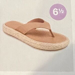 Universal Thread Tan Ginger sandals SIZE 6.5 new without tags